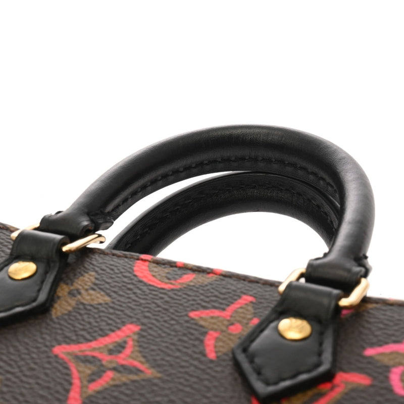 LOUIS VUITTON ルイヴィトン モノグラム プティット サックプラ フォールインラブ ブラウン M80839 レディース モノグラムキャンバス ハンドバッグ Aランク 中古 銀蔵