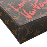 LOUIS VUITTON ルイヴィトン モノグラム プティット サックプラ フォールインラブ ブラウン M80839 レディース モノグラムキャンバス ハンドバッグ Aランク 中古 銀蔵