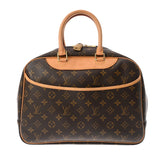 LOUIS VUITTON ルイヴィトン モノグラム ドーヴィル ブラウン M47270 レディース モノグラムキャンバス ハンドバッグ ABランク 中古 銀蔵