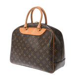 LOUIS VUITTON ルイヴィトン モノグラム ドーヴィル ブラウン M47270 レディース モノグラムキャンバス ハンドバッグ ABランク 中古 銀蔵