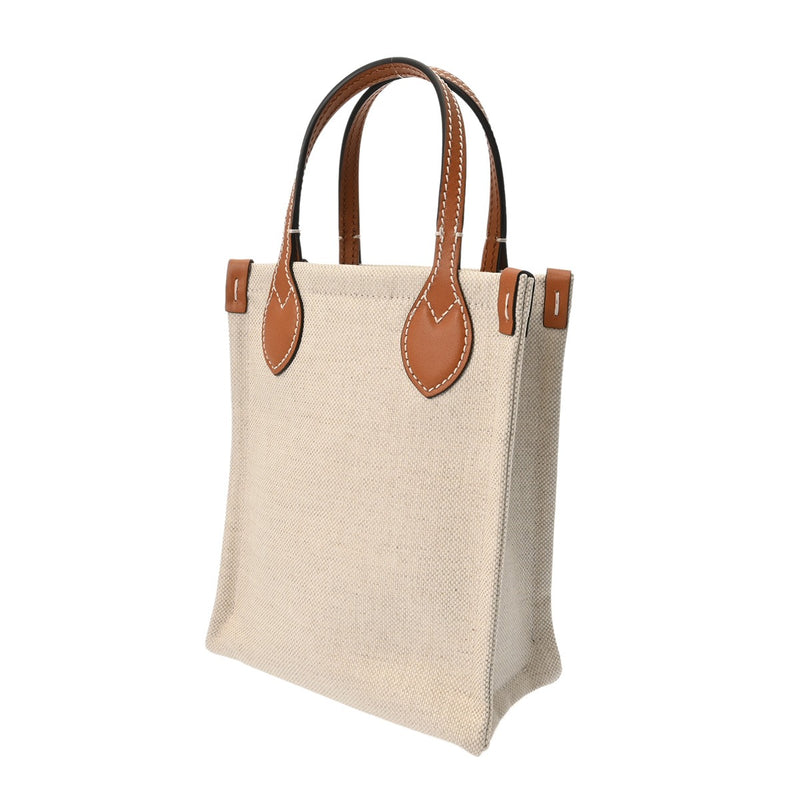 GUCCI グッチ スーパーミニショルダーバッグ ホワイト/ブラウン 799300 レディース レザー キャンバス ショルダーバッグ 新同 中古 銀蔵