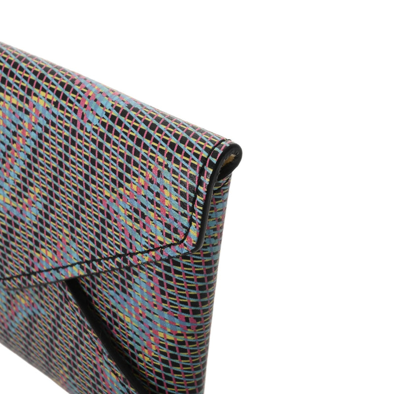 LOUIS VUITTON ルイヴィトン LVポップ キリガミ ブルー M68614 レディース レザー ネックレス Aランク 中古 銀蔵