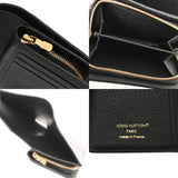 LOUIS VUITTON ルイヴィトン モノグラムアンプラント ポルトフォイユ クレア ノワール M80151 レディース レザー 二つ折り財布 Aランク 中古 銀蔵