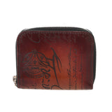 BERLUTI ベルルッティ ワパ ジップ付きコインパース サンテミリオン メンズ スクリットレザー コインケース Aランク 中古 銀蔵