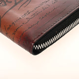 BERLUTI ベルルッティ ワパ ジップ付きコインパース サンテミリオン メンズ スクリットレザー コインケース Aランク 中古 銀蔵