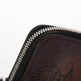 BERLUTI ベルルッティ ワパ ジップ付きコインパース サンテミリオン メンズ スクリットレザー コインケース Aランク 中古 銀蔵