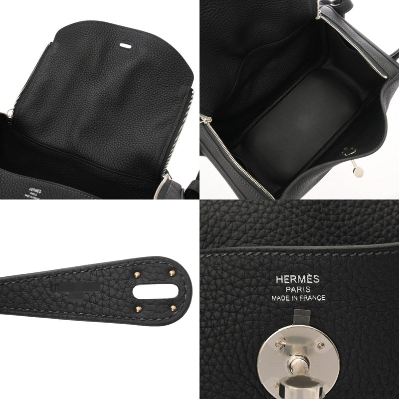 HERMES エルメス リンディ 26 キャバン U刻印(2022年頃) レディース トリヨンクレマンス ショルダーバッグ 新同 中古 銀蔵
