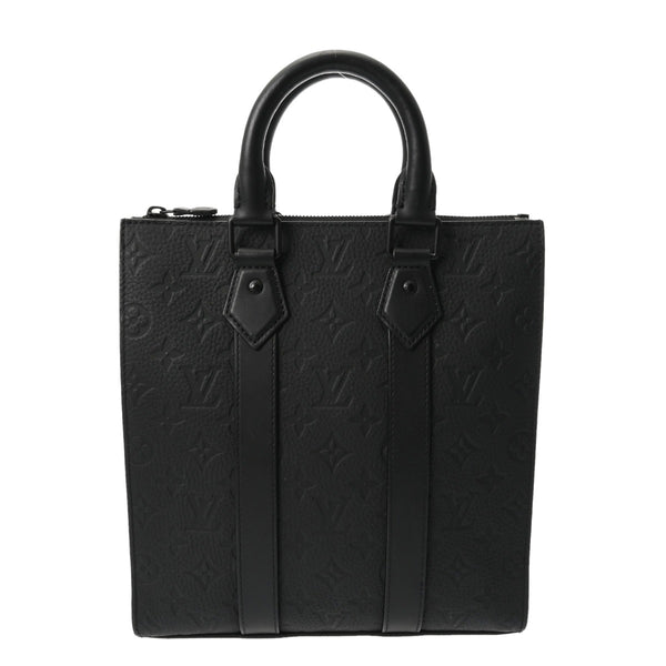 LOUIS VUITTON ルイヴィトン モノグラム サックプラクロス モノグラム トリヨン 新型 ノワール M21884 ユニセックス トリヨンレザー ハンドバッグ Aランク 中古 銀蔵