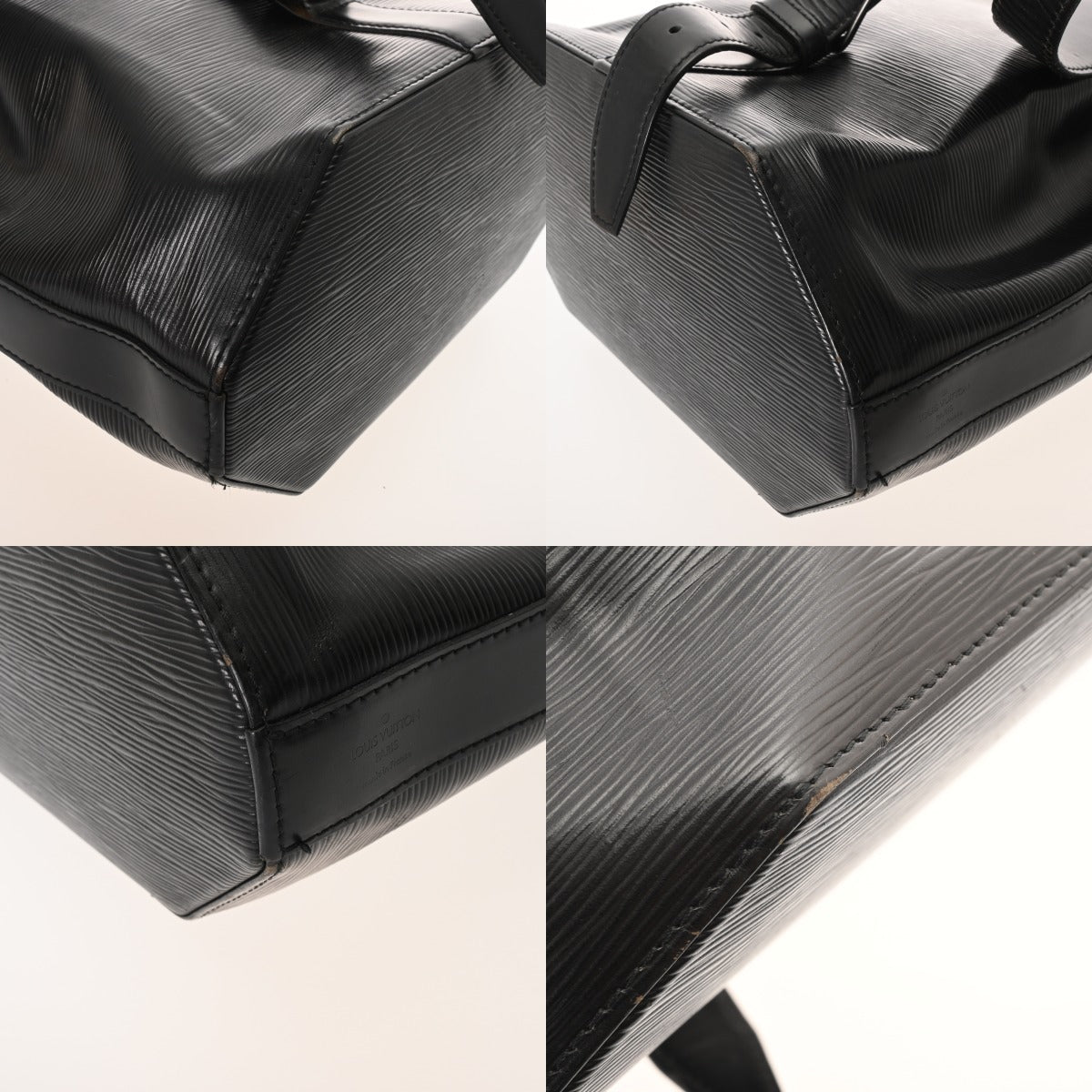 LOUIS VUITTON ルイヴィトン エピ サックアド ノワール M80153