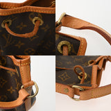 LOUIS VUITTON ルイヴィトン モノグラム ミニノエ ブラウン M42227 レディース モノグラムキャンバス ハンドバッグ Bランク 中古 銀蔵