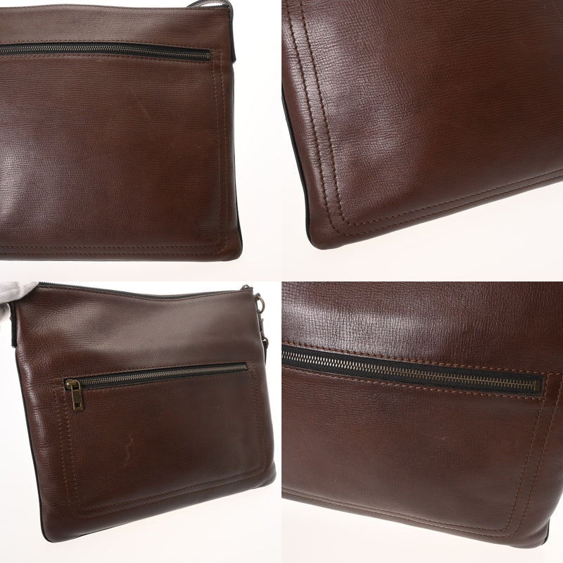 LOUIS VUITTON ルイヴィトン ユタ サックプラ カフェ M92073 メンズ レザー ショルダーバッグ Bランク 中古 銀蔵