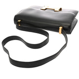 HERMES エルメス コンスタンス 23 ブラック ○N刻印(1984年頃) レディース ボックスカーフ ショルダーバッグ ABランク 中古 銀蔵