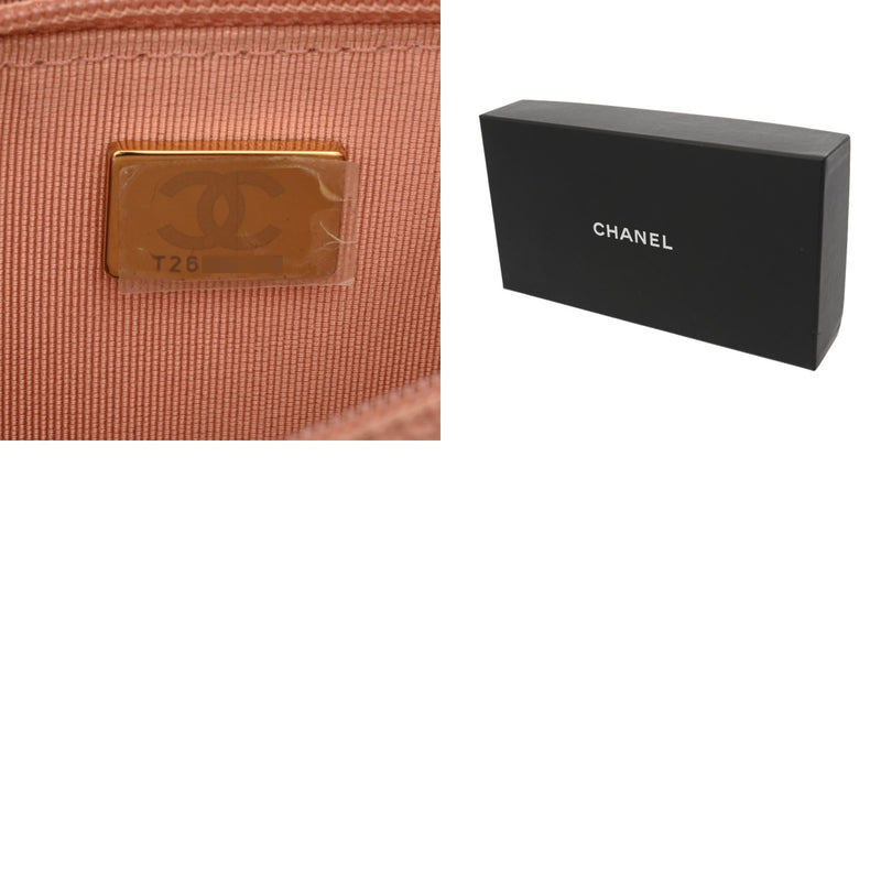 CHANEL シャネル 2.55 マトラッセ チェーンウォレット ピンクブロンズ レディース ラムスキン ショルダーバッグ Bランク 中古 銀蔵