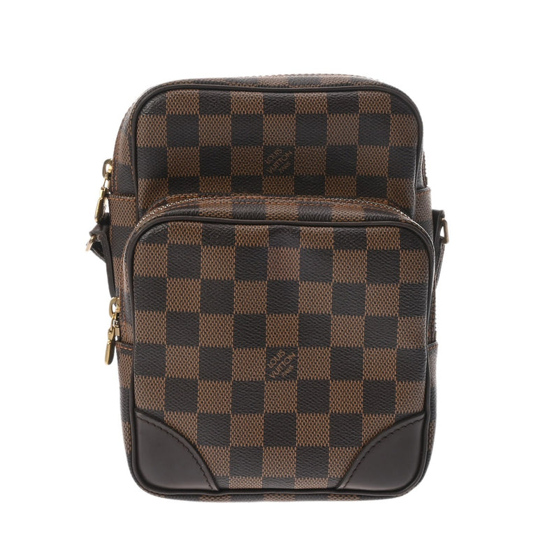 LOUIS VUITTON ルイヴィトン ダミエ アマゾン SPオーダー ブラウン N48074 ユニセックス ダミエキャンバス ショルダーバッグ ABランク 中古 銀蔵