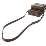 LOUIS VUITTON ルイヴィトン ダミエ アマゾン SPオーダー ブラウン N48074 ユニセックス ダミエキャンバス ショルダーバッグ ABランク 中古 銀蔵