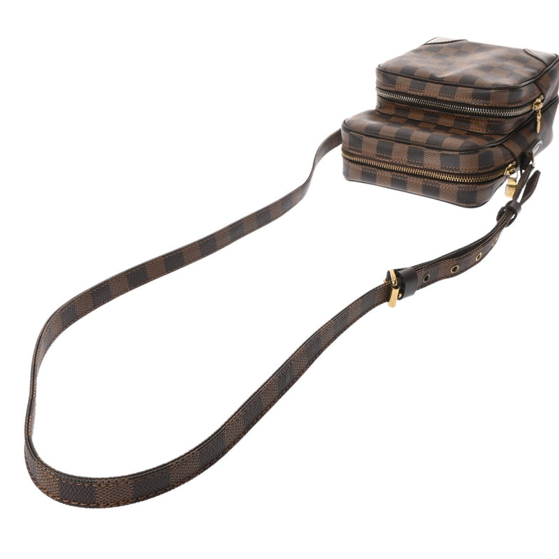LOUIS VUITTON ルイヴィトン ダミエ アマゾン SPオーダー ブラウン N48074 ユニセックス ダミエキャンバス ショルダーバッグ ABランク 中古 銀蔵