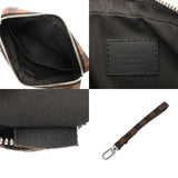 LOUIS VUITTON ルイヴィトン ダミエ ポシェットヴォルガ チャップマン ブラウン N63350 メンズ ダミエキャンバス セカンドバッグ ABランク 中古 銀蔵