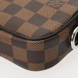 LOUIS VUITTON ルイヴィトン ダミエ ポシェットヴォルガ チャップマン ブラウン N63350 メンズ ダミエキャンバス セカンドバッグ ABランク 中古 銀蔵