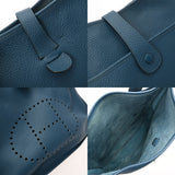 HERMES エルメス エヴリン3 TGM ブルー系 □P刻印(2012年頃) ユニセックス トリヨンクレマンス ショルダーバッグ ABランク 中古 銀蔵