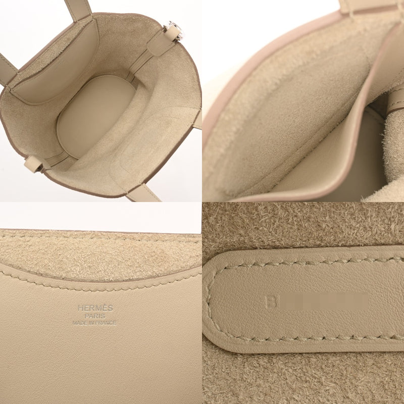 HERMES エルメス インザループ 18 べトン B刻印(2023年頃) レディース トリヨンクレマンス ハンドバッグ ABランク 中古 銀蔵