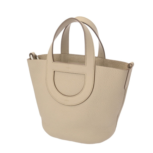 HERMES エルメス インザループ 18 べトン B刻印(2023年頃) レディース トリヨンクレマンス ハンドバッグ ABランク 中古 銀蔵