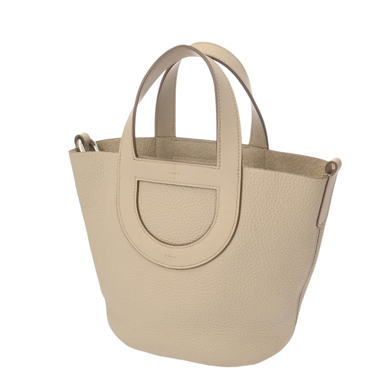 HERMES エルメス インザループ 18 べトン B刻印(2023年頃) レディース トリヨンクレマンス ハンドバッグ ABランク 中古 銀蔵