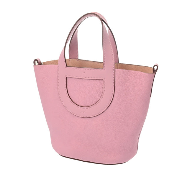 HERMES エルメス インザループ 18 モーヴジルベストル U刻印(2022年頃) レディース トリヨンクレマンス ハンドバッグ Aランク 中古 銀蔵