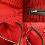 LOUIS VUITTON ルイヴィトン ダミエ ネヴァーフル MM 旧型 ブラウン N51105 レディース ダミエキャンバス トートバッグ Bランク 中古 銀蔵