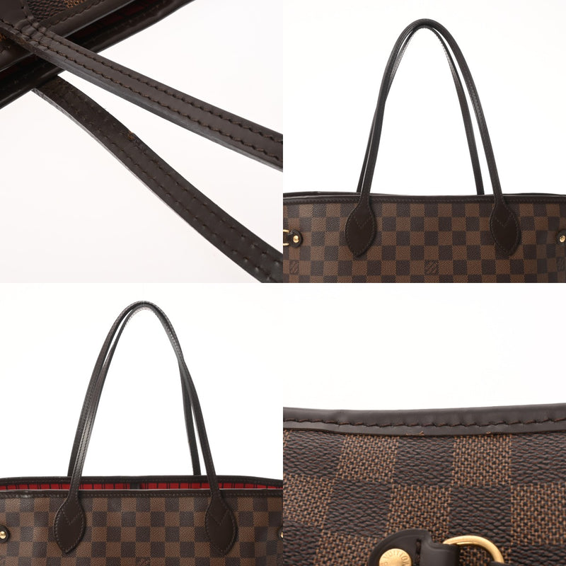 LOUIS VUITTON ルイヴィトン ダミエ ネヴァーフル MM 旧型 ブラウン N51105 レディース ダミエキャンバス トートバッグ Bランク 中古 銀蔵