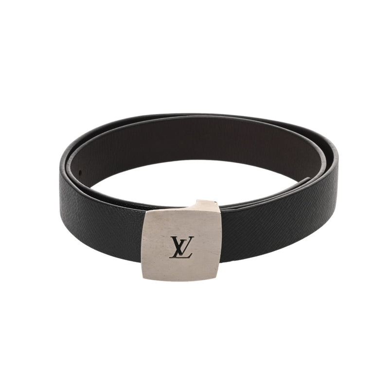 LOUIS VUITTON ルイヴィトン タイガ サンチュール サイズ85 アルドワーズ M6886 メンズ レザー ベルト ABランク 中古 銀蔵