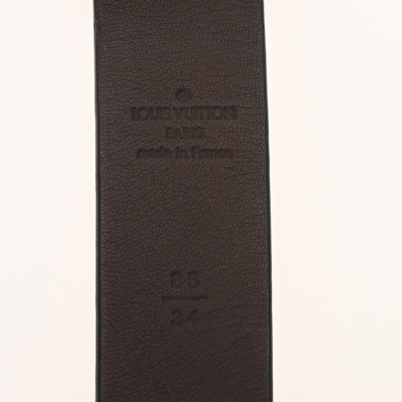 LOUIS VUITTON ルイヴィトン タイガ サンチュール サイズ85 アルドワーズ M6886 メンズ レザー ベルト ABランク 中古 銀蔵