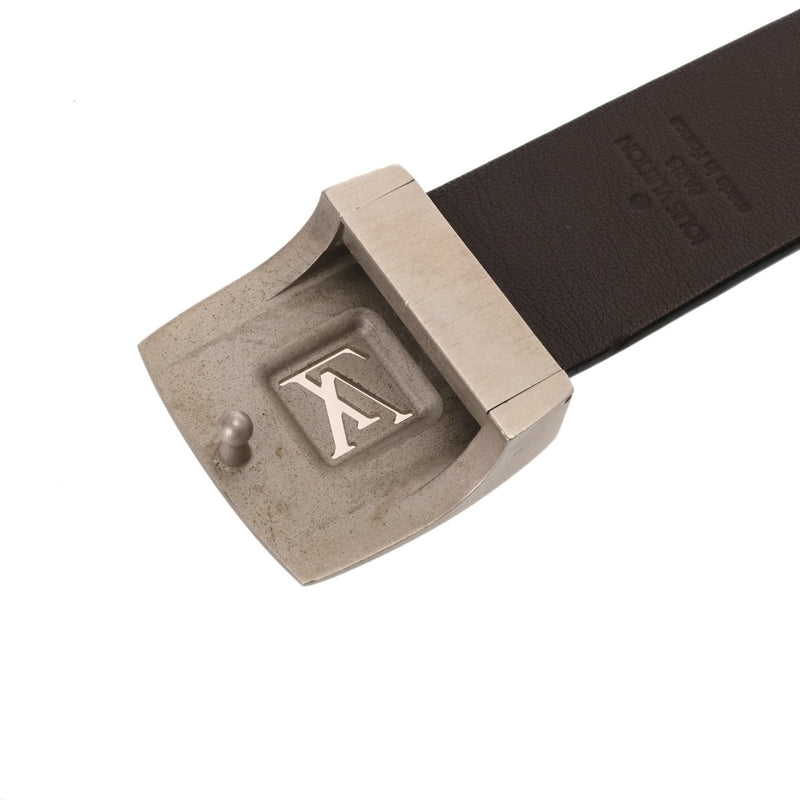 LOUIS VUITTON ルイヴィトン タイガ サンチュール サイズ85 アルドワーズ M6886 メンズ レザー ベルト ABランク 中古 銀蔵