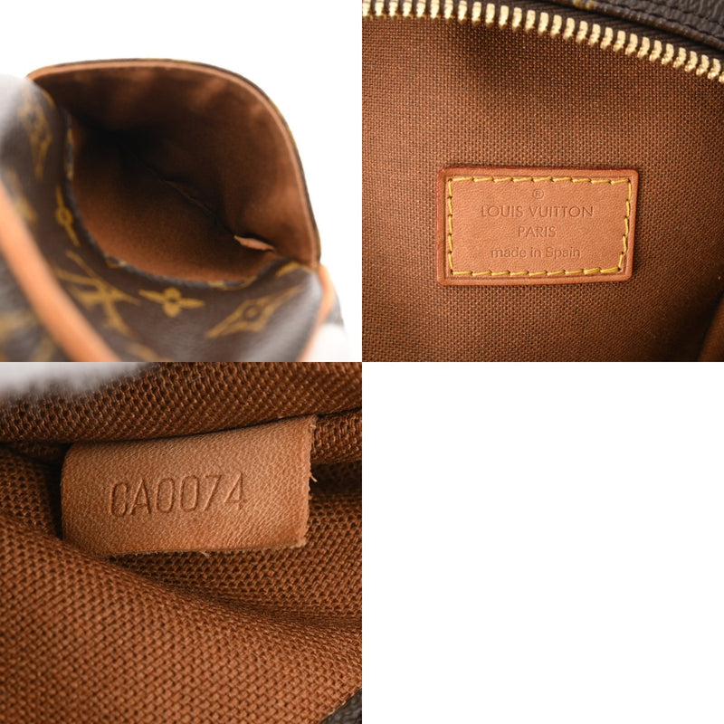 LOUIS VUITTON ルイヴィトン モノグラム ポシェットガンジュ ブラウン M51870 メンズ モノグラムキャンバス ボディバッグ Bランク 中古 銀蔵