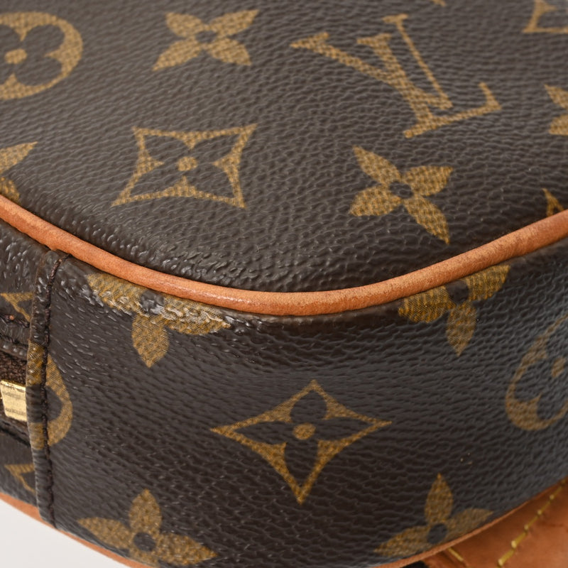 LOUIS VUITTON ルイヴィトン モノグラム ポシェットガンジュ ブラウン M51870 メンズ モノグラムキャンバス ボディバッグ Bランク 中古 銀蔵