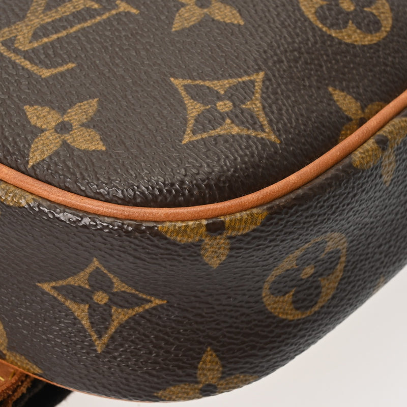 LOUIS VUITTON ルイヴィトン モノグラム ポシェットガンジュ ブラウン M51870 メンズ モノグラムキャンバス ボディバッグ Bランク 中古 銀蔵