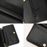 CHANEL シャネル ボーイシャネル チェーンショルダー ブラック AP1117 レディース キャビアスキン チェーンウォレット Aランク 中古 銀蔵