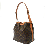 LOUIS VUITTON ルイヴィトン モノグラム プチノエ ブラウン M42226 レディース モノグラムキャンバス ショルダーバッグ Bランク 中古 銀蔵