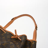 LOUIS VUITTON ルイヴィトン モノグラム プチノエ ブラウン M42226 レディース モノグラムキャンバス ショルダーバッグ Bランク 中古 銀蔵