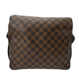LOUIS VUITTON ルイヴィトン ダミエ ナヴィグリオ ブラウン N45255 ユニセックス ダミエキャンバス ショルダーバッグ Bランク 中古 銀蔵