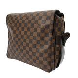 LOUIS VUITTON ルイヴィトン ダミエ ナヴィグリオ ブラウン N45255 ユニセックス ダミエキャンバス ショルダーバッグ Bランク 中古 銀蔵