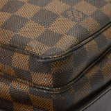 LOUIS VUITTON ルイヴィトン ダミエ ナヴィグリオ ブラウン N45255 ユニセックス ダミエキャンバス ショルダーバッグ Bランク 中古 銀蔵