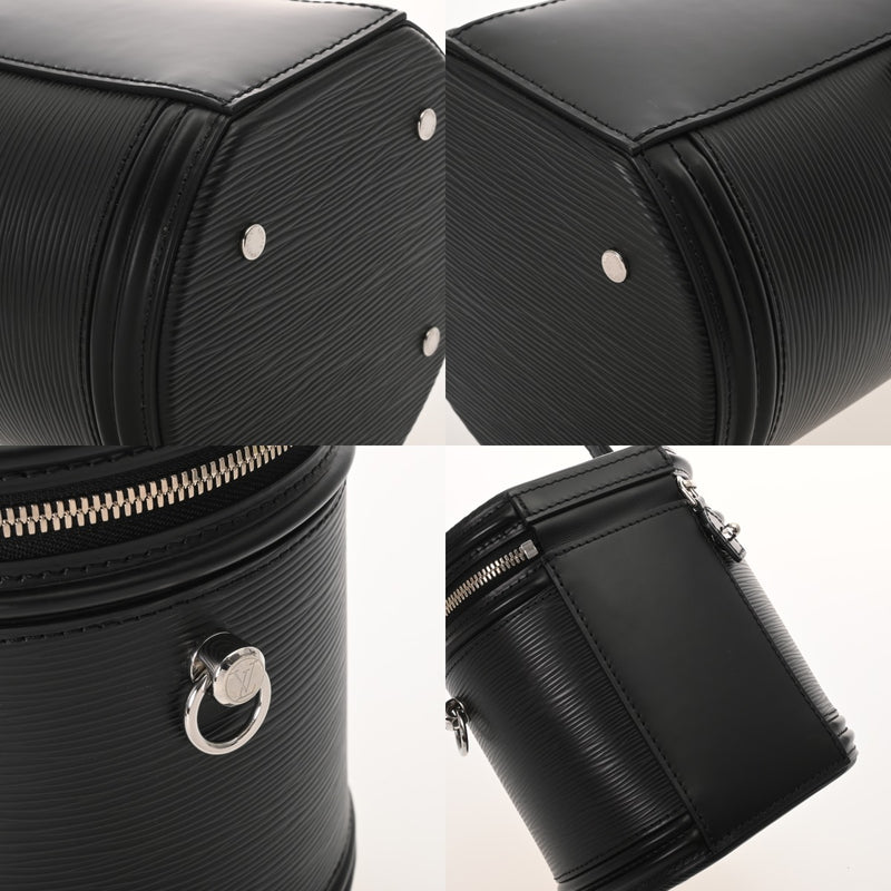 LOUIS VUITTON ルイヴィトン エピ カンヌ ノワール M52226 レディース レザー 2WAYバッグ Aランク 中古 銀蔵
