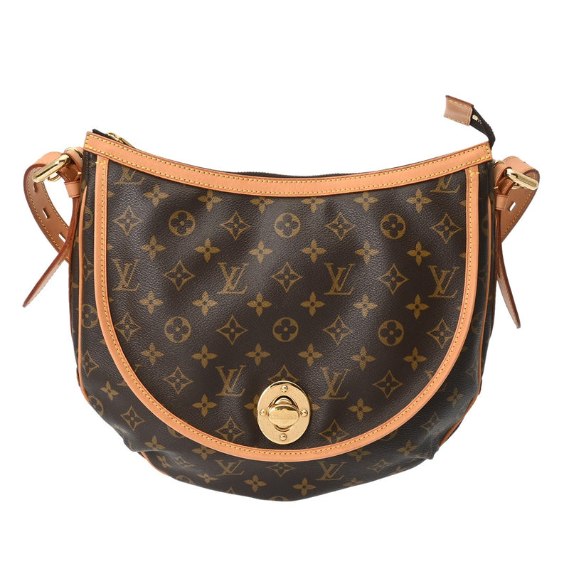LOUIS VUITTON ルイヴィトン モノグラム トゥラム GM ブラウン M40075