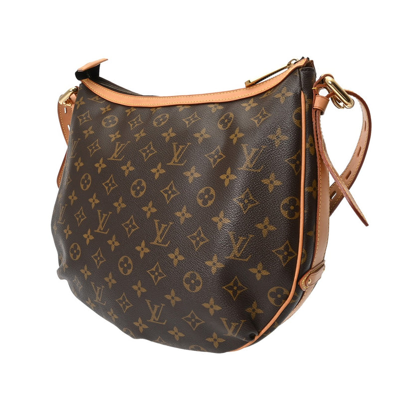 Louis Vuitton ショルダーバッグ 型番:M40075 LOUIS VUITTON ルイヴィトン モノグラム トゥラム GM ブラウン M40075
