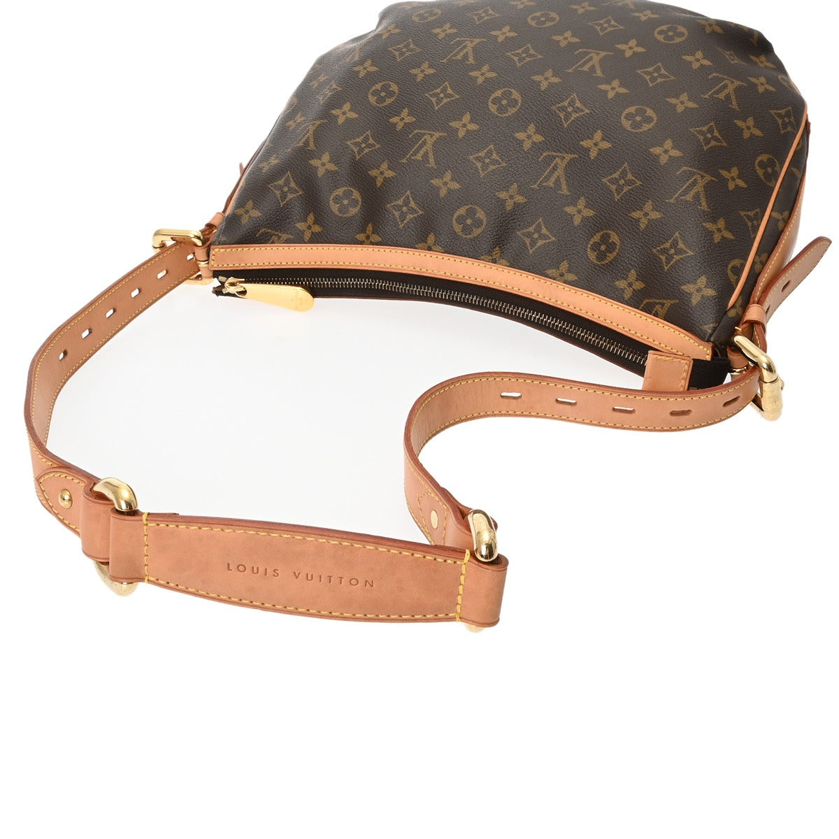 ルイ・ヴィトン LOUIS VUITTON ショルダーバッグ トゥラムGM LOUIS VUITTON ルイヴィトン モノグラム トゥラム GM ブラウン M40075