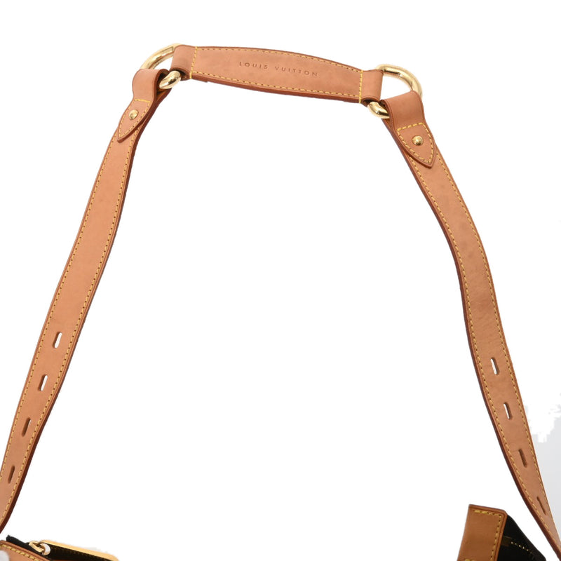 LOUIS VUITTON ルイヴィトン モノグラム トゥラム GM ブラウン M40075