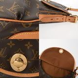 LOUIS VUITTON ルイヴィトン モノグラム トゥラム GM ブラウン M40075 レディース モノグラムキャンバス ショルダーバッグ ABランク 中古 銀蔵