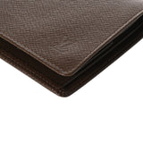 LOUIS VUITTON ルイヴィトン タイガ ポルトビエ 3カルト クレディ グリズリ M30458 メンズ レザー 二つ折り財布 ABランク 中古 銀蔵