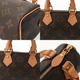 LOUIS VUITTON ルイヴィトン モノグラム ナノスピーディ ブラウン M81085 レディース モノグラムキャンバス ショルダーバッグ 新同 中古 銀蔵