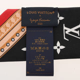 LOUIS VUITTON ルイヴィトン バンドー BB ペインティッド ドット 草間彌生コラボ ブラック M78485 レディース スカーフ 新同 中古 銀蔵